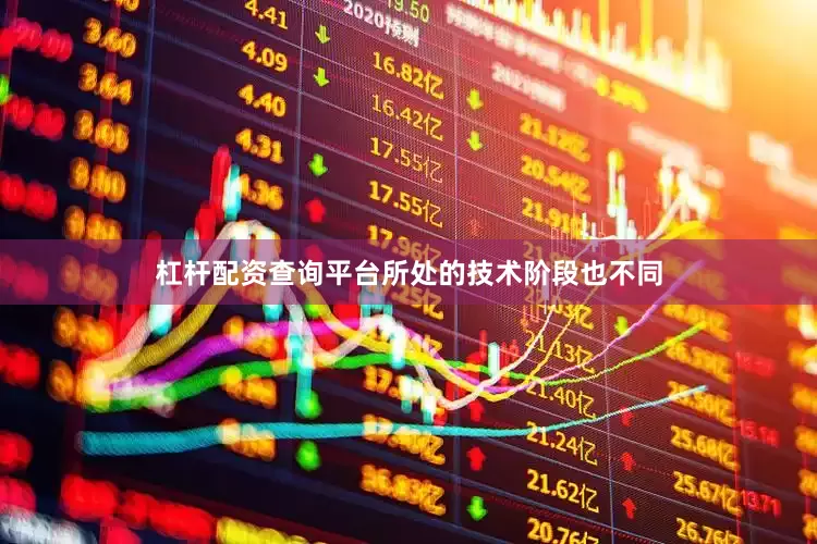 杠杆配资查询平台所处的技术阶段也不同